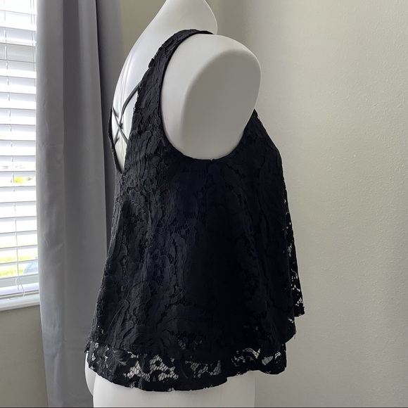Decree Women’s Lace Crop Top Size S - Picture 8 of 10
